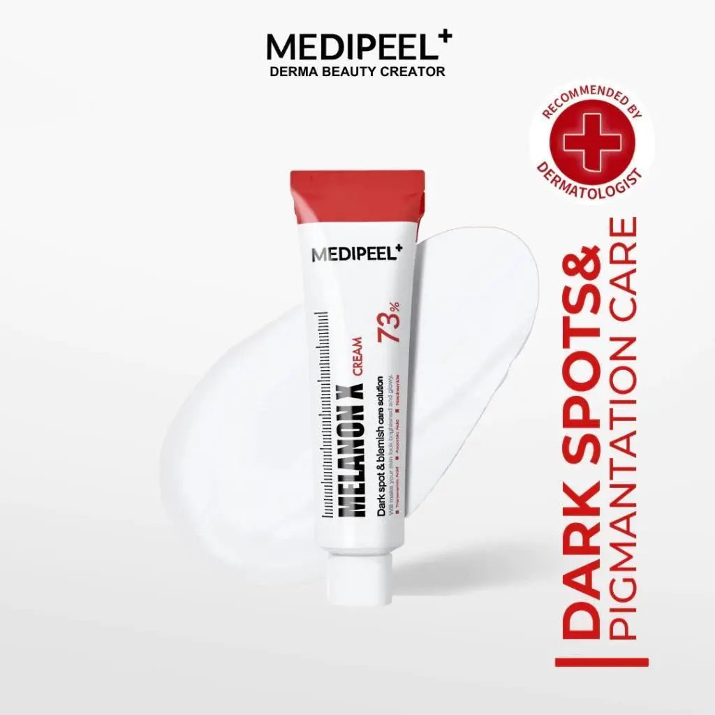 【Original】 MEDIPEEL Melanon X Cream 30ml Anti Dark Spots and Blemish Whitening Brigtening Pigmentation Darkspots Hyaluronic Acid Acne Skincare Bright Brightening