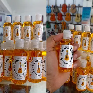 Lemon Oil Original Fretboard Cleaner Cairan Pembersih Fretboard Gitar Original Lemon Oil Pembersih Body Gitar Cairan Pembersih Gitar Akustik Elektrik
