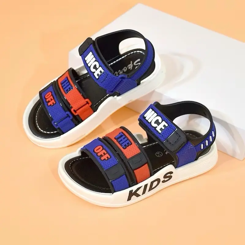 Sandal bé trai đi êm chân từ 2-7 tuổi Cao Su Dép Sandal 3