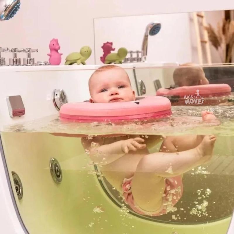 Phao cổ cho bé sơ sinh tập bơi chính hãng Mambobaby, chống lật, không bơm hơi, đặc ruột cho bé 0-6 tháng-1 tuổi cao cấp 6