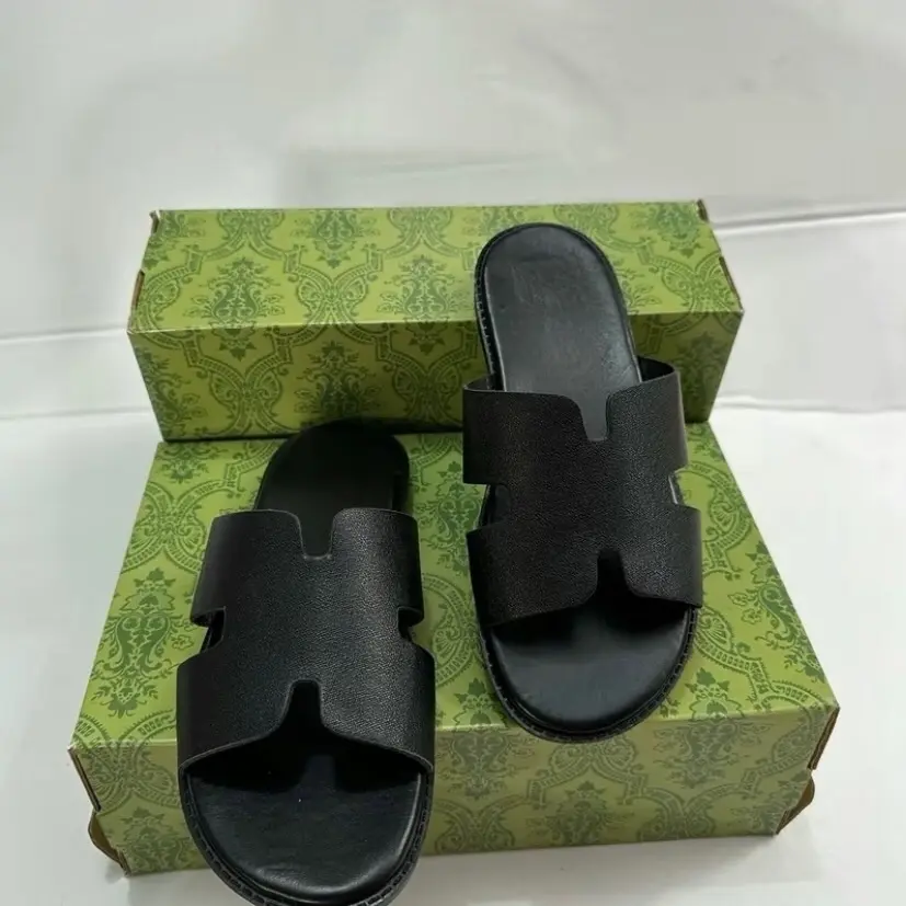 Dép da quai chữ H sai 37-44 sang xịn mịn Nam Đế Bằng