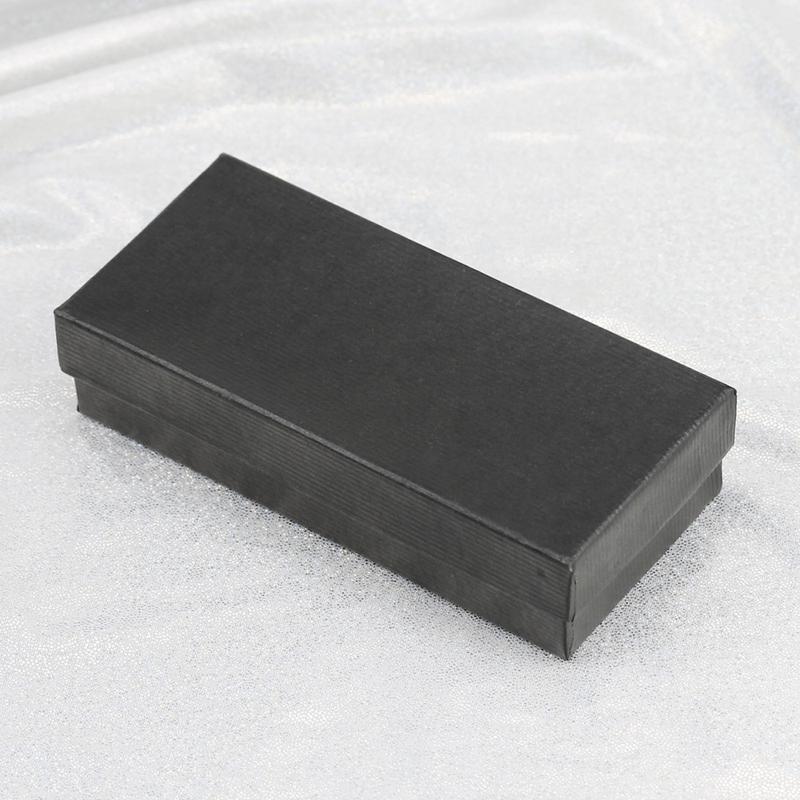 Hộp đồng Đồng Hồ hình chữ nhật, giá rẻ, hộp quà tặng, bán buôn, lót bọt biển, hộp đóng gói các tông sọc 3