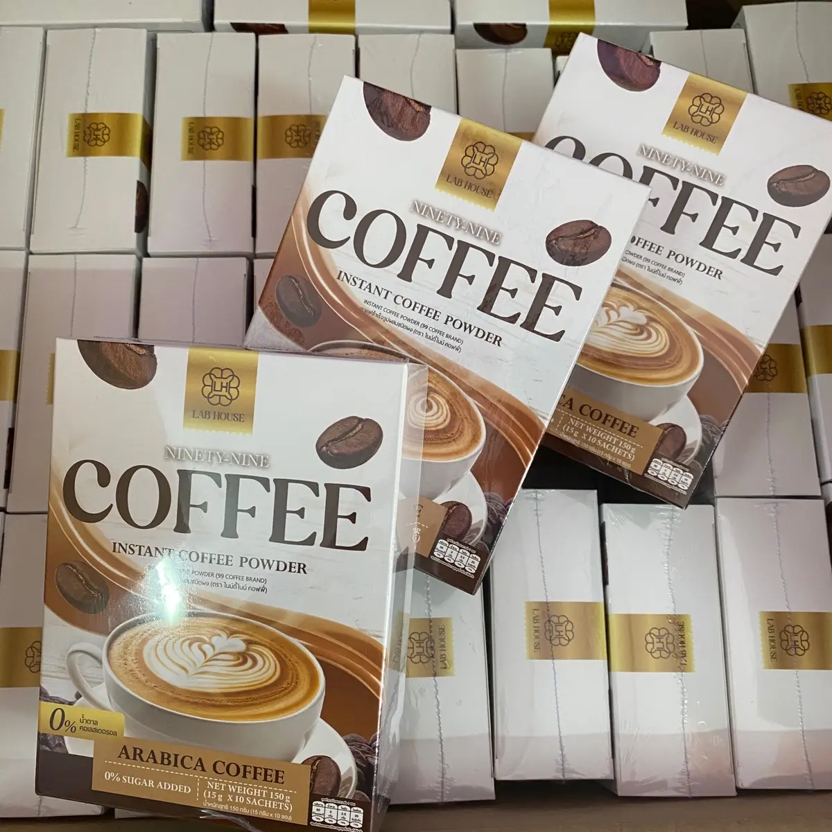 กาแฟชงดื่มซื้อ2แถม1(30ซอง ไม่มีน้ำตาล ปราศจากนม ปราศจากนม ผู้ใหญ่