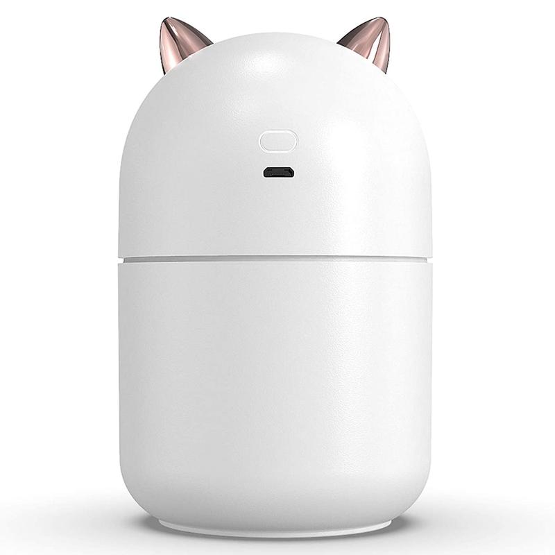 Cute Cool Mist Humidifier for Home, Night Light Essential Pure Air for Baby Room,Easy Clean Quiet Operation 7
