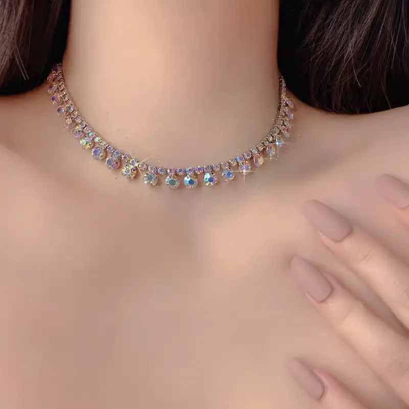 Choker MIRA - Chuỗi Fa Lê D061 Vòng Cổ Nữ