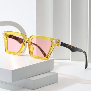 Kính râm, Phong cách Cổ Điển gọng vuông, dành cho nam giới, Cá Tính, Thích hợp để lái xe ngoài trời, Thiết Kế Mới Lạ