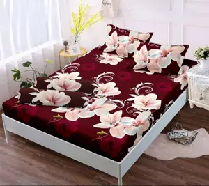 SPREI BUNGA BAHANnBON1TAA (Gratis Sarung Bantal & Guling) Seprei MiripBon1taa SUPER MEWAH Motif JEJUE COMBI Kualitas Premium Halus Tidak Luntur 1Set Size 180x200 160x200 120x200 Berpori
