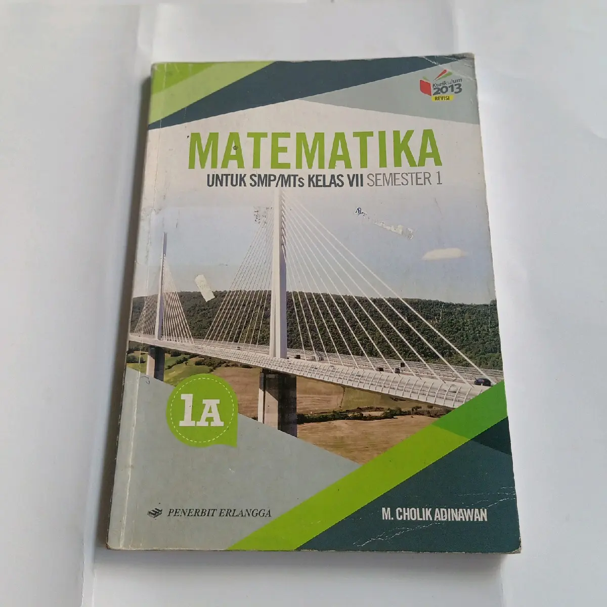 BUKU MATEMATIKA SMP MTS KLS VII K13 1A CHOLIK ADINAWAN ERLANGGA Soft Cover