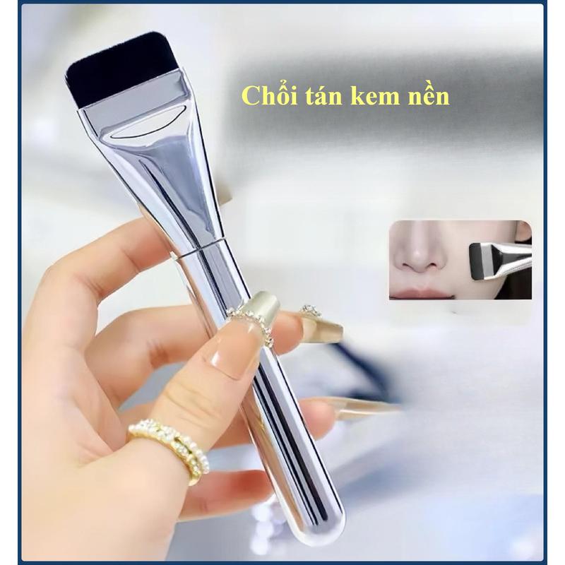 Cọ đánh phấn tán kem nền xám