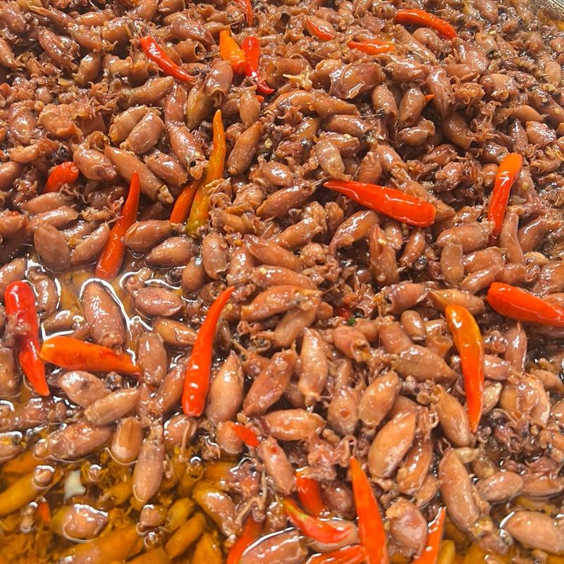 Mực Rim Cay Cay Mặn Mặn Gia Vị 500gr Thích Hợp Ăn Với Cơm Cho Dài Ngày - Food