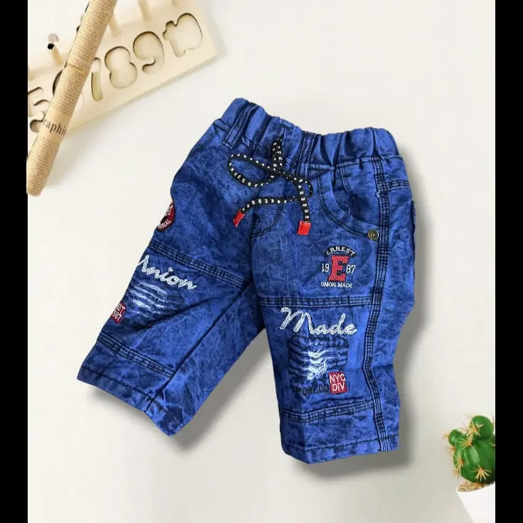 setelan jeans robek dan kemeja pantai kekinian anak usia 1 sampai 12 tahun Bunda Cewek Parsel Bayi 4