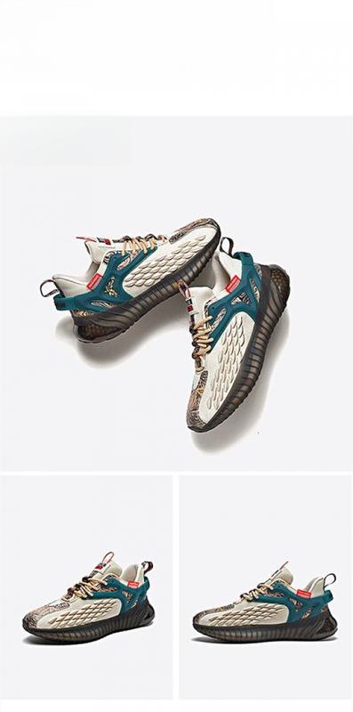 Product Introduction of Shoes Men's 2024 New Men's Sports Shoes Men's Summer Versatile Fashion Shoes Men's Trendy High Quality Daddy Running Shoes 21