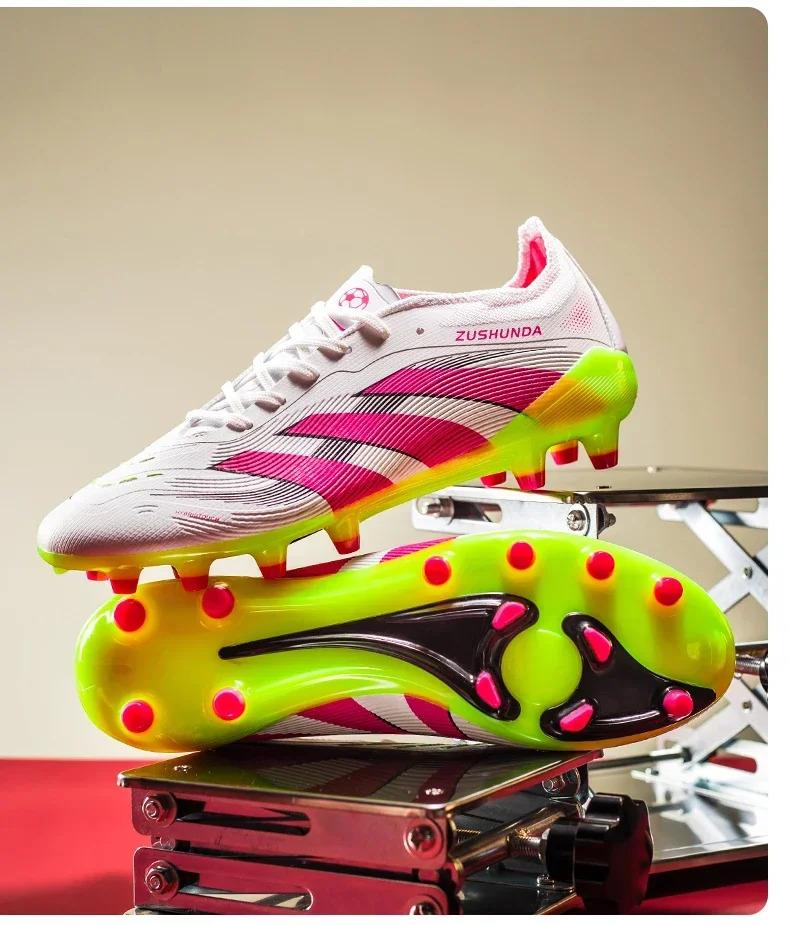 Product Introduction of Indoor Men Football Shoes Fast Society Cleats Soccer Shoes TF/FG Grass Training Football Field Boots Outdoor Sneaker Non Slip 28