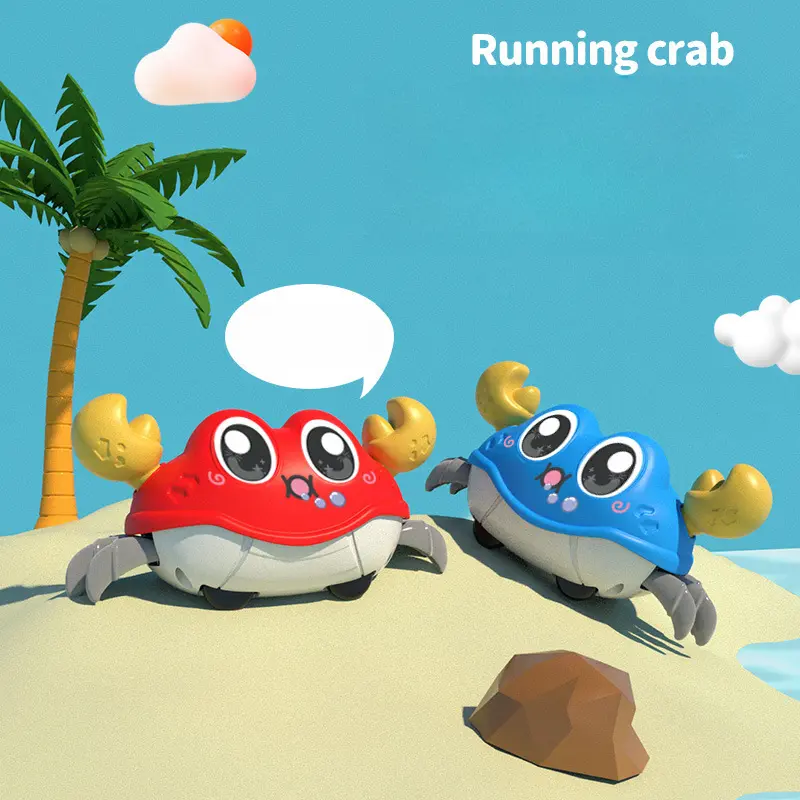 Children's Gift Gift Cartoon Crab Toy Can Climb Running Crab Baby Boys 0-3 Years Old Girl Treasure