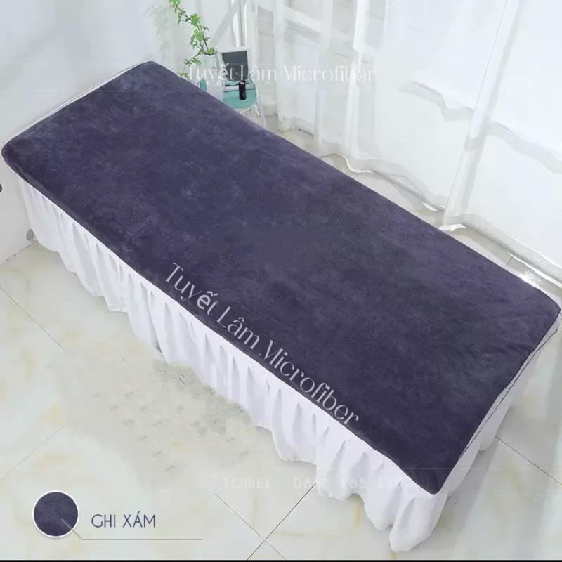 Khăn trải giường Spa 90x190 Microfiber Loại 1 ,Mềm Mịn Không sổ lông ,Siêu Thấm Hút ,GIÁ SỐC! Vietnam Multicoloured ếch xanh mềm mại mền lục chăn nhung trần đoremon