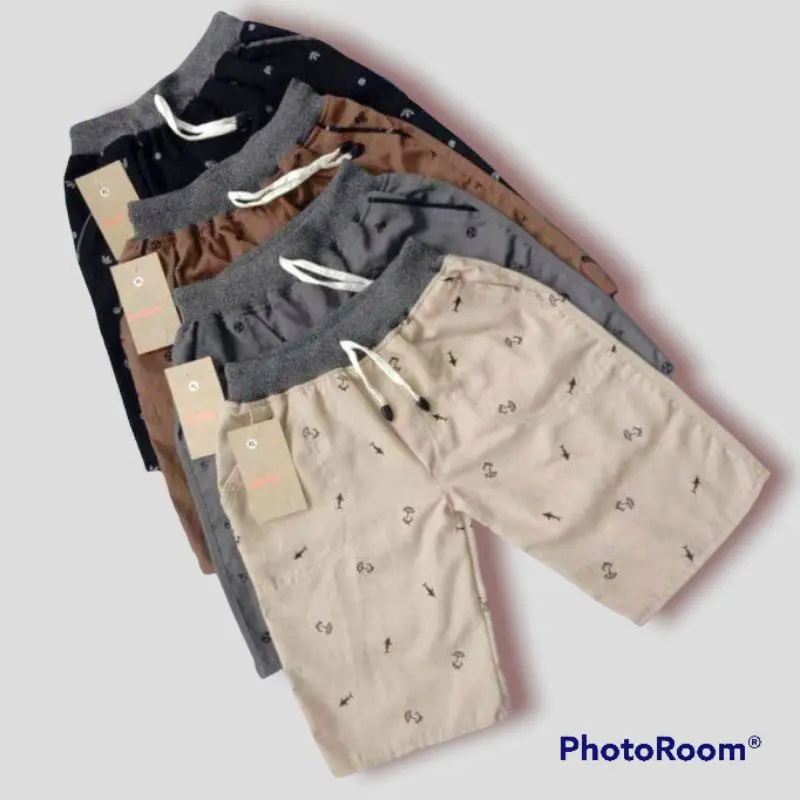 Paket 50 ribu isi 5 pcs Celana Anak umur 3 - 13 tahun / Celana Anak Printing Sablon Motif Fashion 2