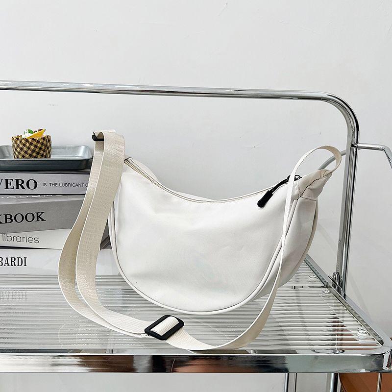Túi Bánh Bao Nylon Mùa Hè, Dễ Phối Đồ Cho Học Sinh, Túi Đeo Chéo Một Bên Vai Dưới Cánh Tay, Cá Tính Giá Trị Cao, Nhẹ, Thích Hợp Đi Du Lịch, [1707 Đánh Giá Tích Cực] 7