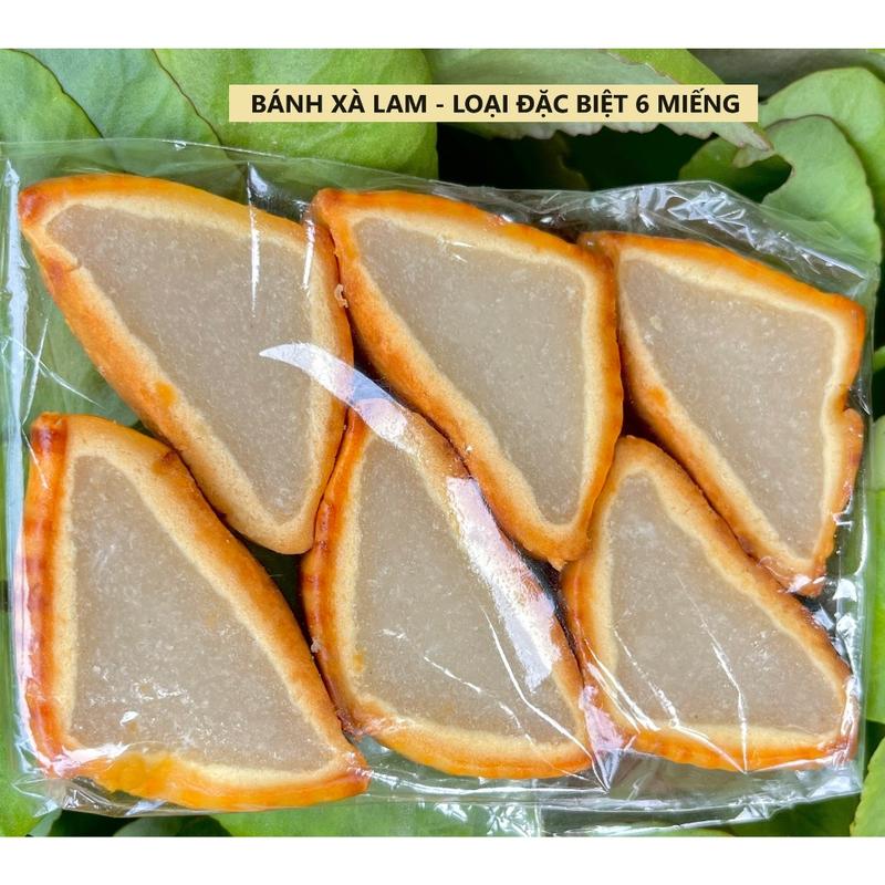 Bánh Xà Lam Dừa Đặc Biệt Thơm Ngon 6 Cái/Bịch - Đậm Đà Hương Quê 1