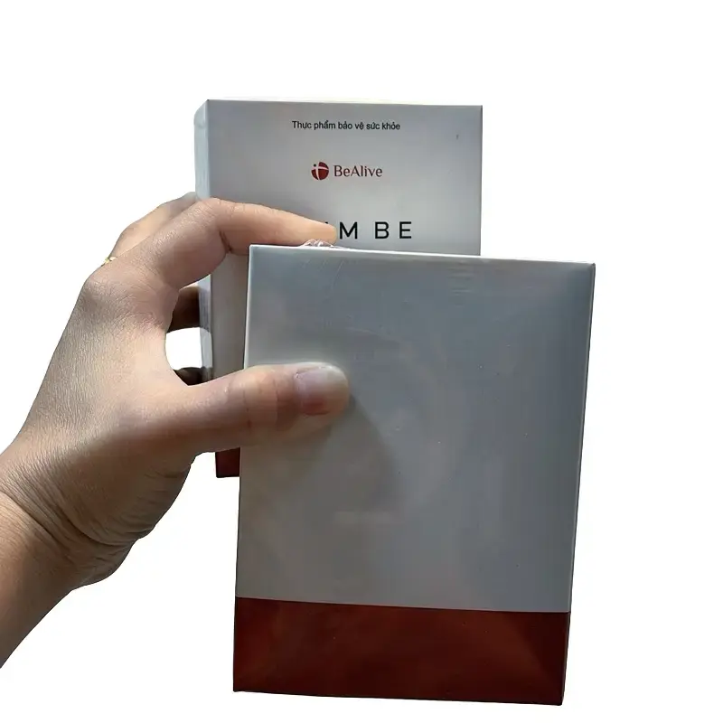 ( mẫu mới màu đỏ ) Hộp viên uống thảo mộc Sl Be  bổ sung vitamin và chất sơ . chăm sóc sức khỏe