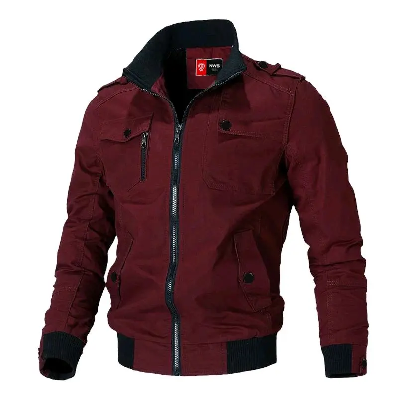 JAKET PRIA KATUN DRILL / JAKET BOMBER KATUN DRILL / JAKET CASSUAL / JAKET TERBARU / JAKET PRIA BOMBER MILITARY KLASICK / JAKET CANVAS / JAKET LEMBUT 2