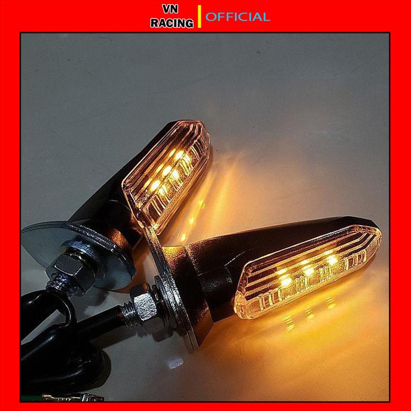 Đèn LED Xi nhan Hidu K4 ngắn LED màu vàngWinner X Vario Exciter 150 MSX CBR PKL,..