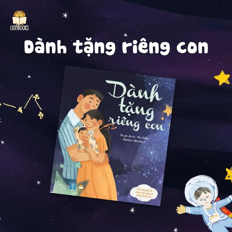 Sách - Combo 2 cuốn Sách ru - Dành cho bé 0-4 tuổi Đêm ấm và Dành tặng riêng con 1