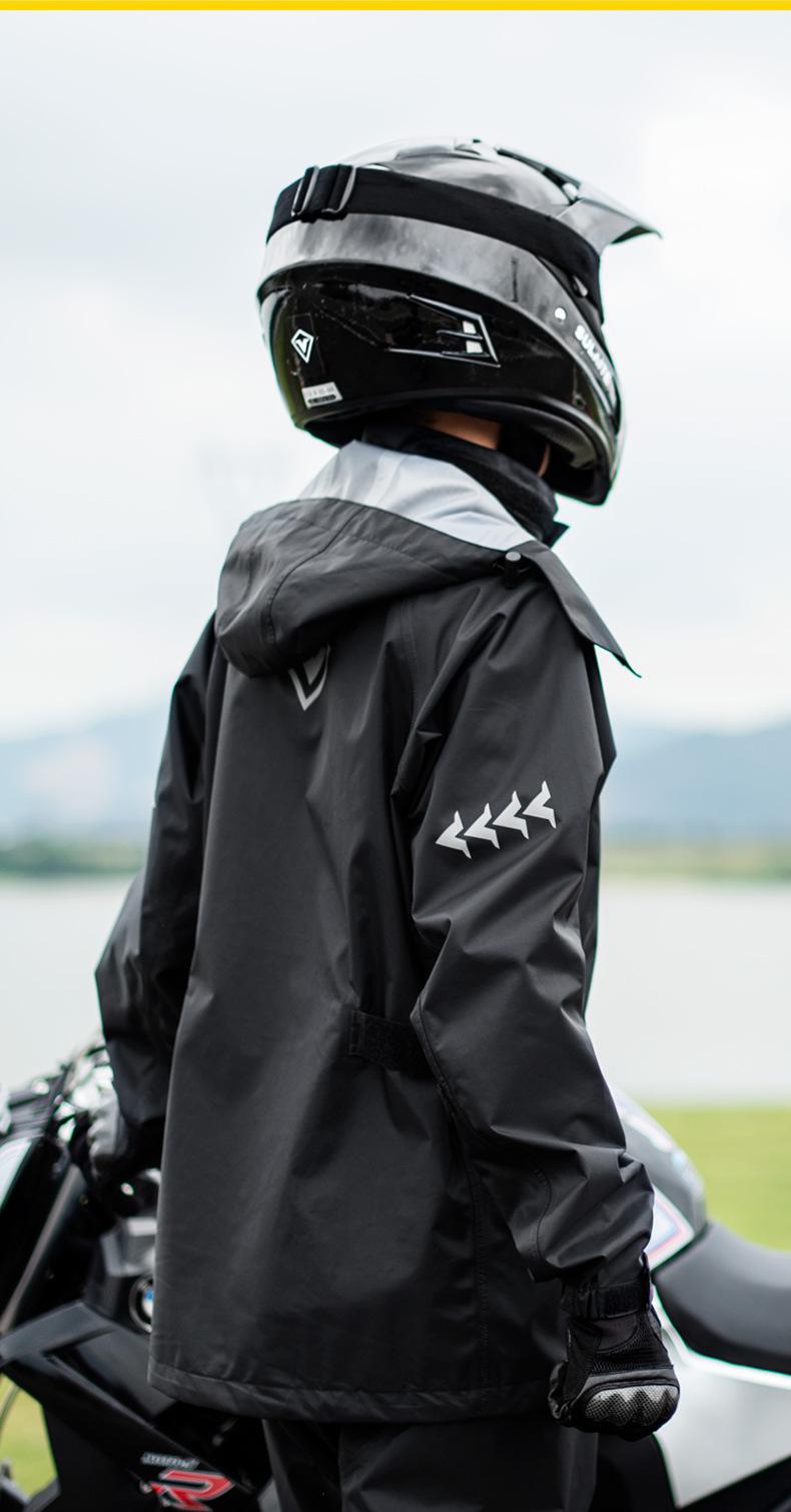 Product Introduction of Speedite Motorcycle Raincoat Rain Pants Suit Knight Waterproof Rainproof Thickened Electric Car Takeaway Split Raincoat 3