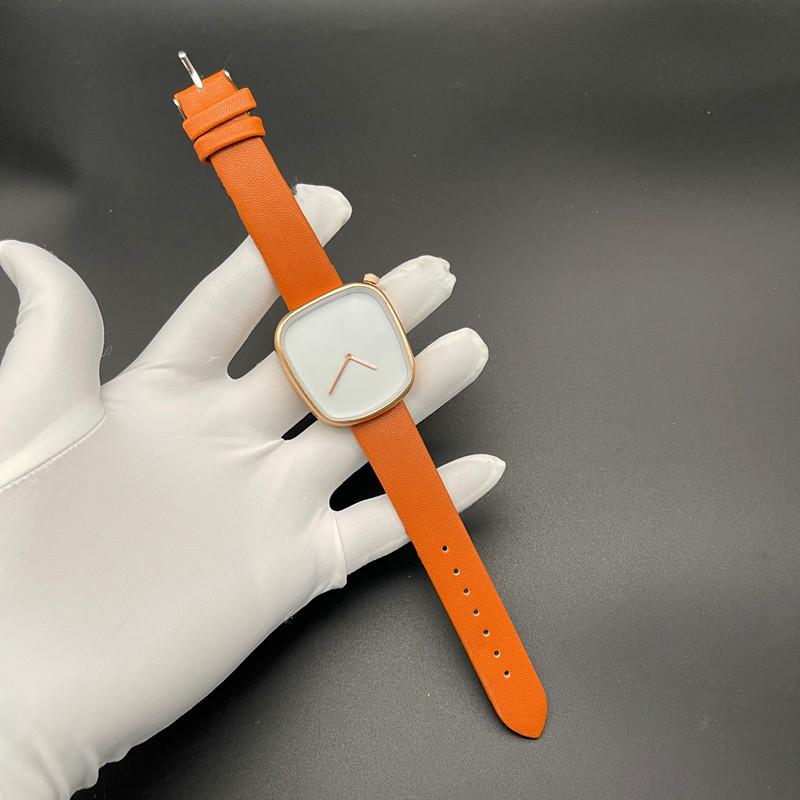 Product Introduction of New Minimalist Belt Watch Ins College Style Unisex Watch Extremely Minimalist Style 5