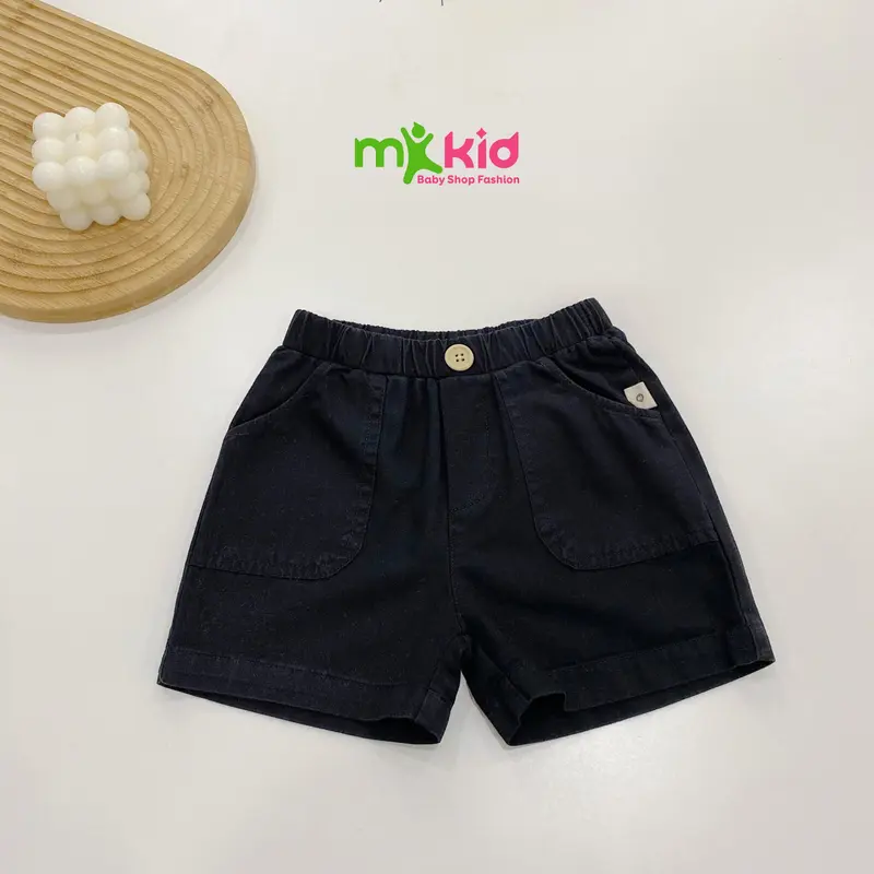 Quần Short Cho Bé Trai  8-24kg, Chất Kaki mềm mịn mát 3