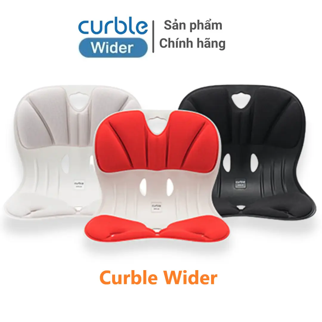 [Chính hãng] Ghế chỉnh dáng ngồi đúng chống gù Curble Wider Made in Korea bảo hành của nhà sản xuất