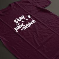 Gambar Tshirt Kaos Stay Paw-sitive dari JAAN Domestic Shop Kab. Bogor 2 Tokopedia