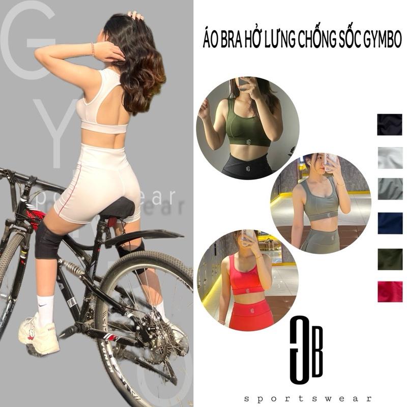 áo bra thể thao hở lưng có sẵn mút tập gym yoga chuyên dụng chống chảy xệ Sport Top  Tập Yoga