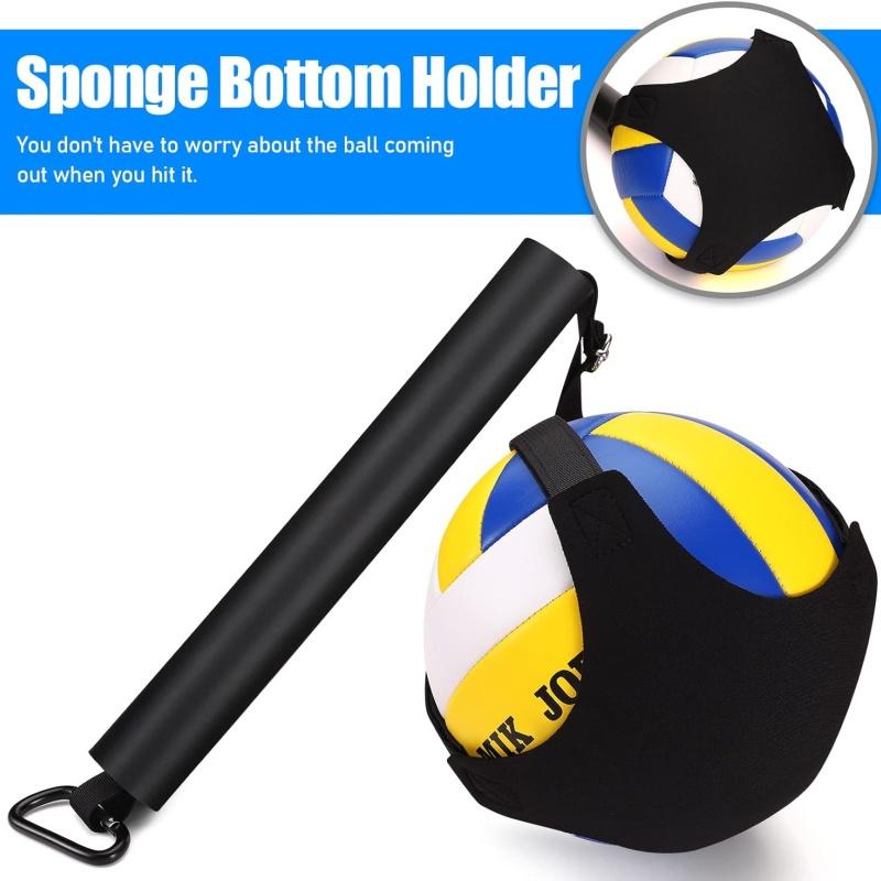 Product Introduction of 1Pcs Volleyball Spiking Training Aid Adjustable Belt Solo Serve Training Equipment Bouncing Train Rope Beach Volleyball Accessories<OUTU> 23