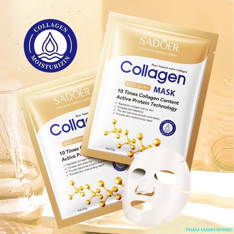 PHAM MANH KHANG Mặt nạ collagen Sadoer cung cấp protein, giữ ẩm, căng mịn, trắng sáng da. 0