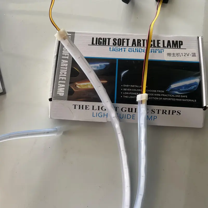 Đèn led mí dây dẻo 60cm dành cho xe máy, ô tô có xi nhan 7