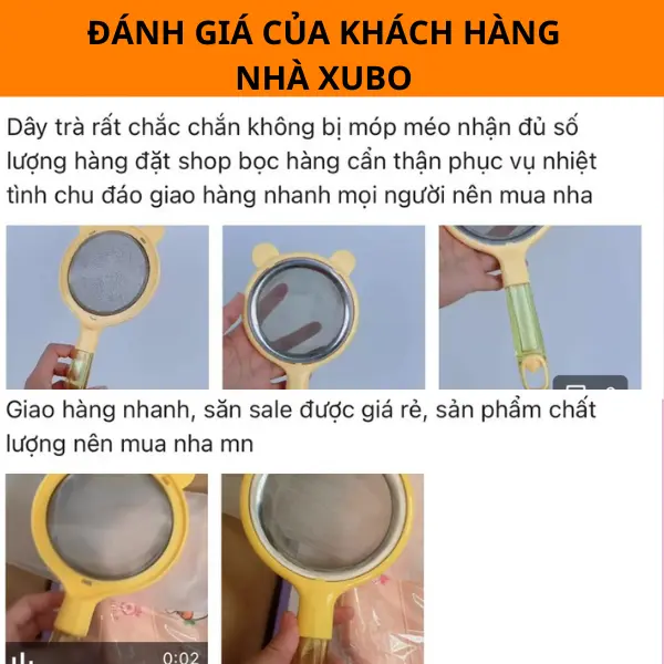 Dụng cụ rây cháo cho bé inox 304 không gỉ cao cấp kem voi - Rây lọc bột, cháo thép không gỉ cao cấp Kem Voi 8