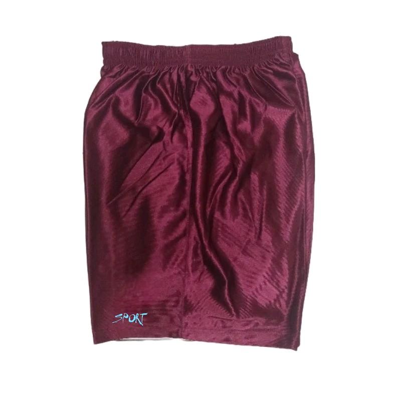 celana kolor pendek bahan paragon Santai Hitam Polos Putih Nyaman Biru 0
