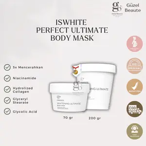 • Guzel • Iswhite Body Mask Whitening Ultimate (Masker Badan)