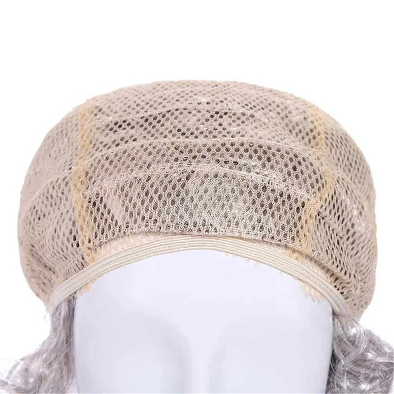 Tóc Giả Cho Bà, Tóc Giả Trang Phục Cho Bà, Tóc Giả Cosplay Màu Xám Ngắn, Thích Hợp Cho Trẻ Em Và Bé Gái, Tóc Giả Dự Tiệc, Tuyệt Vời Làm Quà Tặng, Phong Cách Bà 5