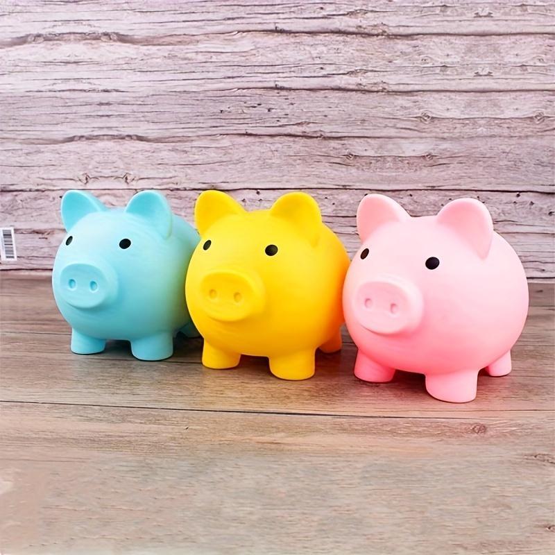 Cute Cartoon Piggy Bank, 1 Count Unbreakable Piggy Bank, Coin Bank, Home Decor, Birthday Gift for Boys and Girls 5