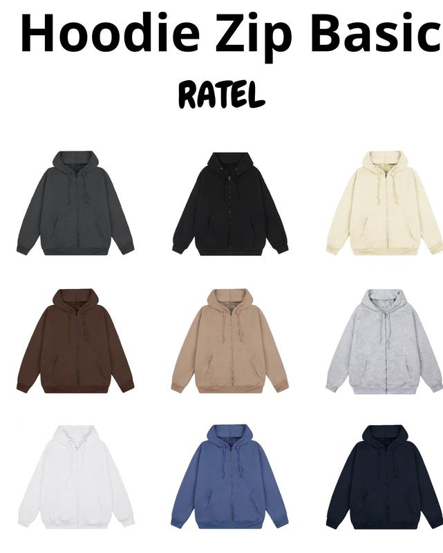Áo Khoác Local Brand Jacket Hoodie Zip Ratel ( Ảnh Thật )