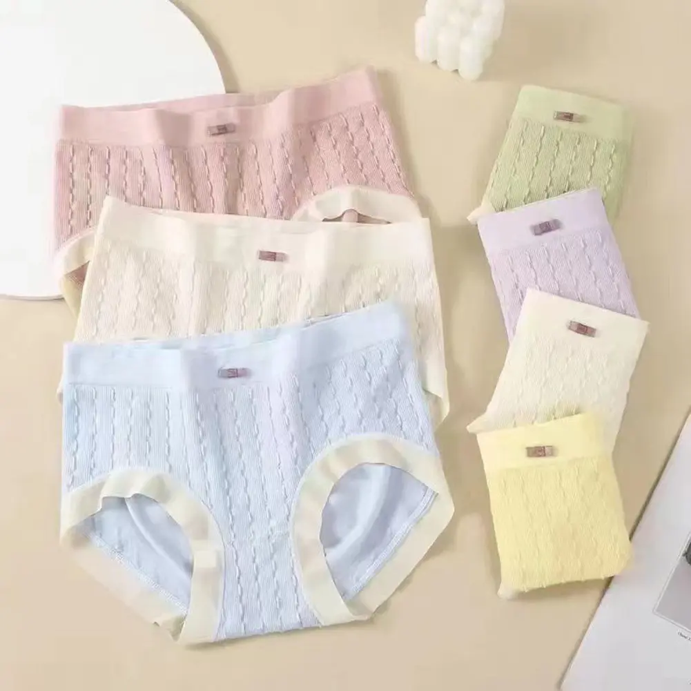Women's Mid-Rise Cotton Crotch Lifting Briefs with Premium Molded Edges