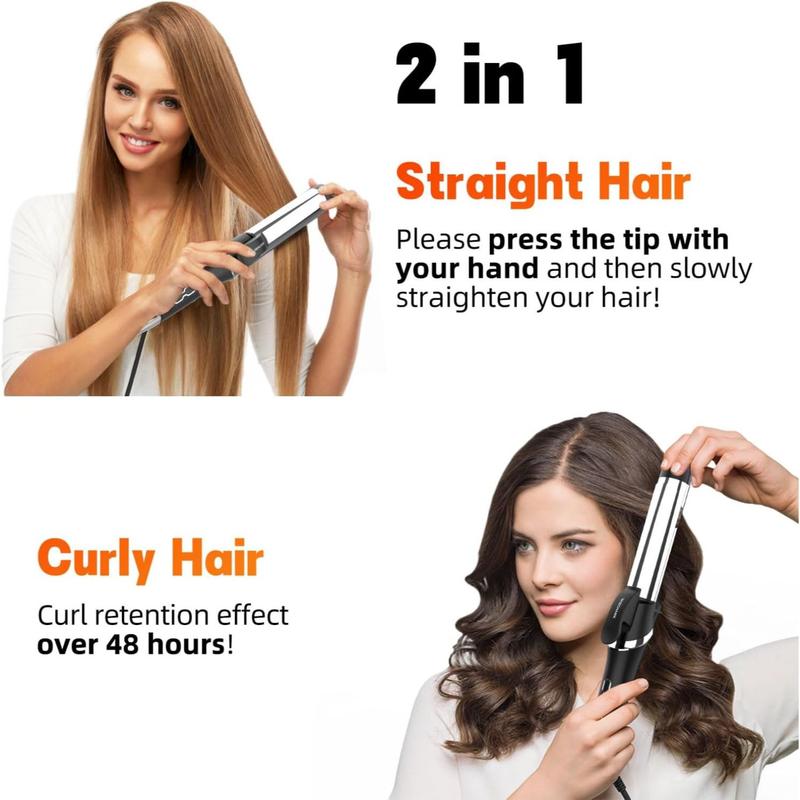 How to straighten your hair with a curling iron best sale