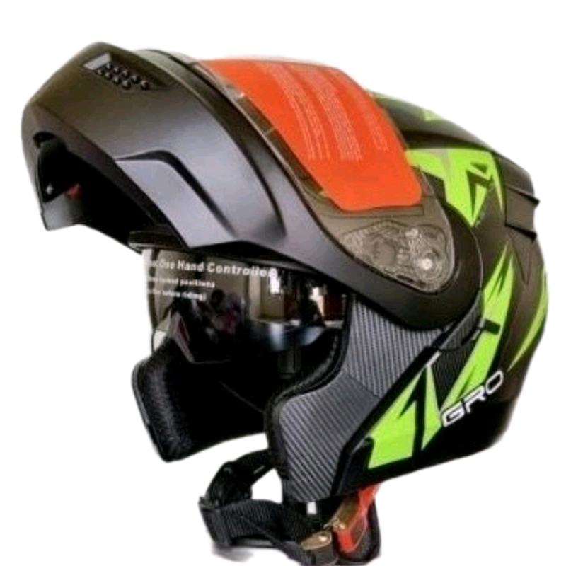 Mũ Bảo Hiễm Fullface GRO Helmet ST25 Lật Hàm 2 Kính .Nón Bảo Hiểm vn mũ bảo hiểm