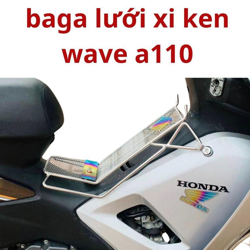 baga lưới xi ken gắn wave a 110  2017 - 2023 tặng tem titan takegawa hàng dày dặn bảo hành 1 năm chất liệu cao cấp