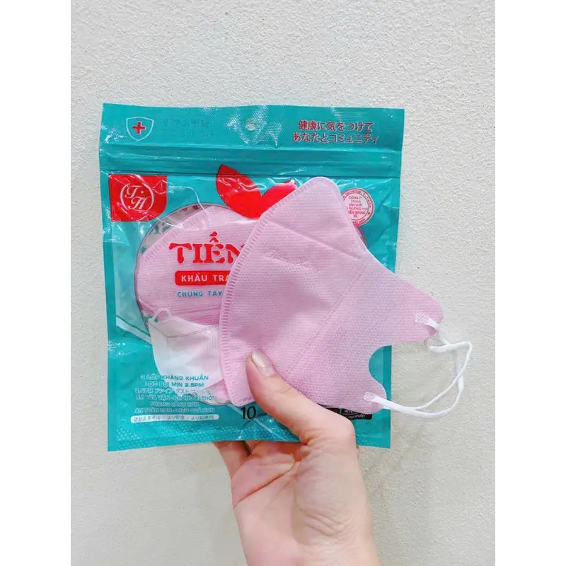 COMBO 500 chiếc 5D [  ] Khẩu Trang Tiến Hùng 3 lớp kháng khuẩn, 45-85kg, Hot Trend 2025 Phụ Kiện Nam 4