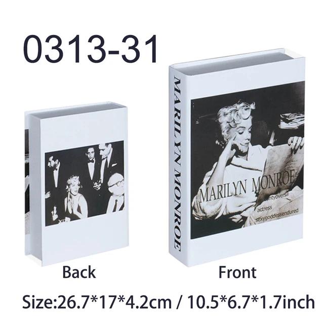 VILEAD Buku Palsu Pajangan Penyimpanan Barang Dummy Book Organizer 8