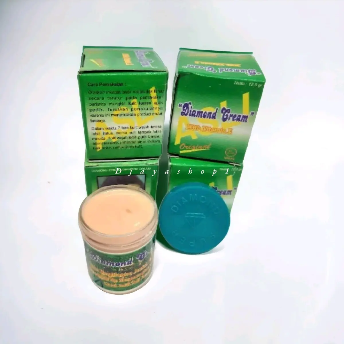 Krim Diamond With Vitamin E 3 Varian Semua Jenis Kulit Perawatan Wajah Cream Mencerahkan