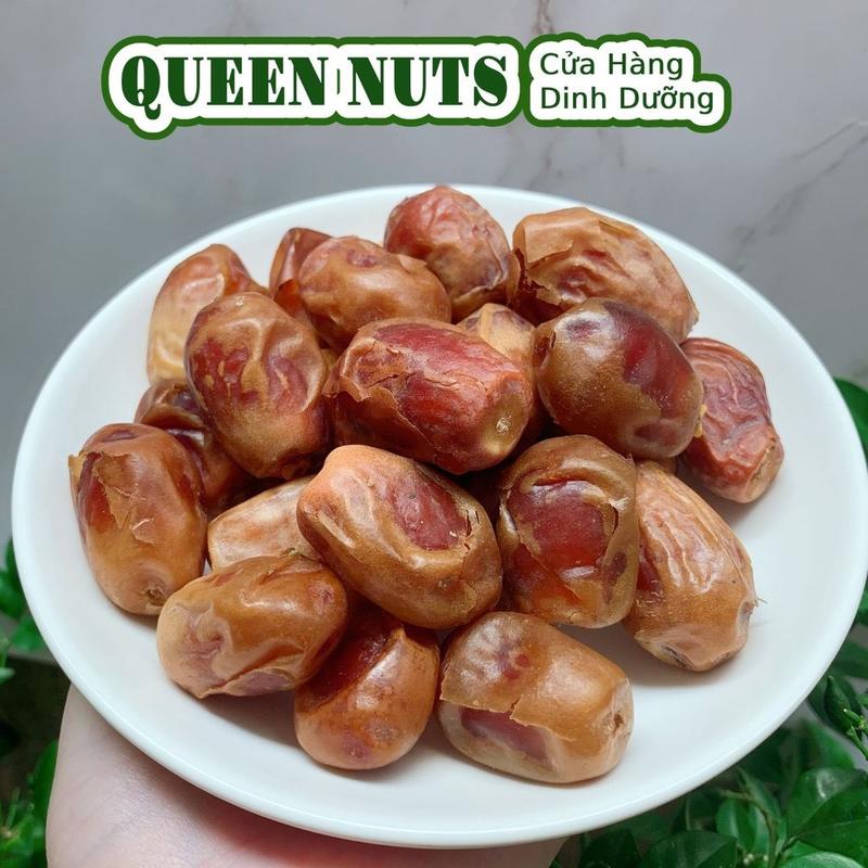 500G Chà là sấy dẻo không đường Dubai ăn vặt by QUEEN NUTS