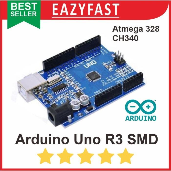 Jual Arduino Uno R3 SMD CH340 Compatible Atmel Atmega Atmega328 328p ...